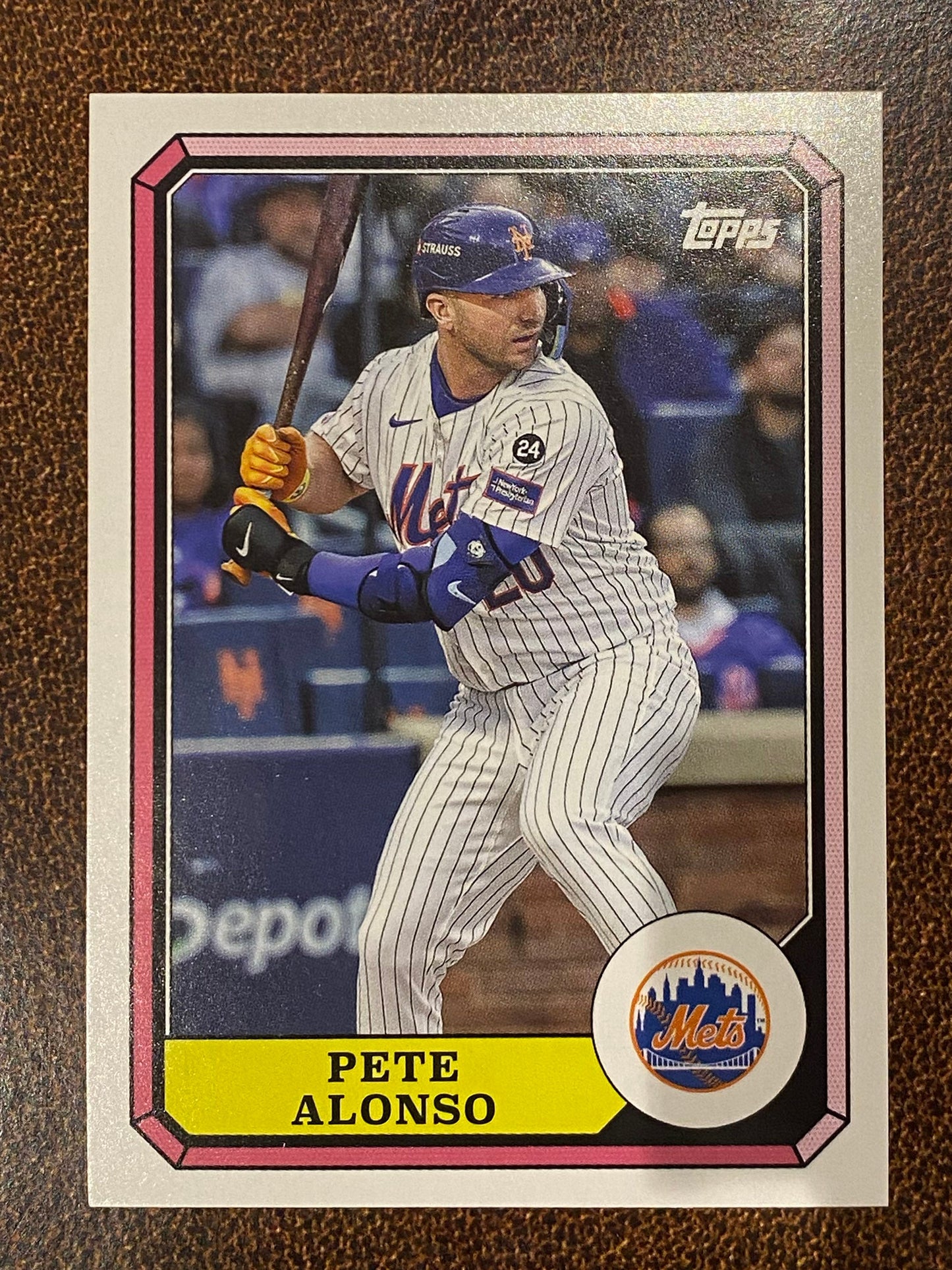 Pete Alonso - 2025 Topps Archives - Boardwalk Insert - Mets