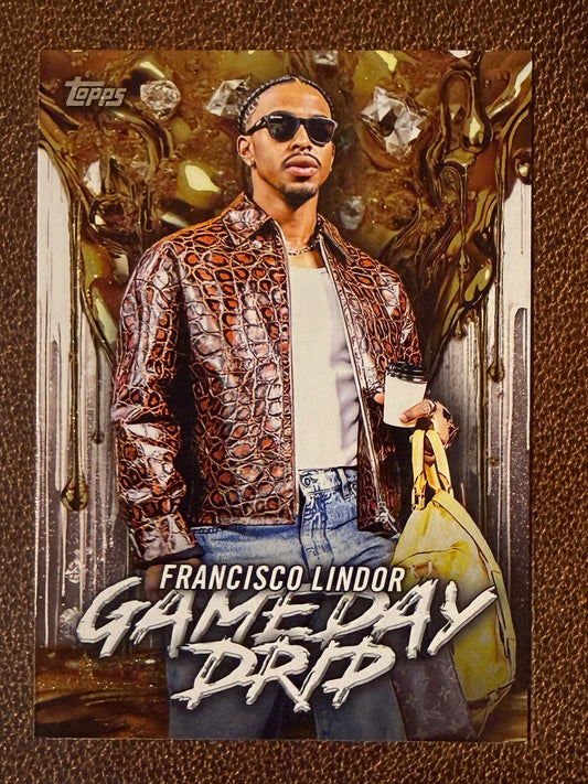 Francisco Lindor - 2026 Topps Series 1 - Gameday Drip Insert - Mets