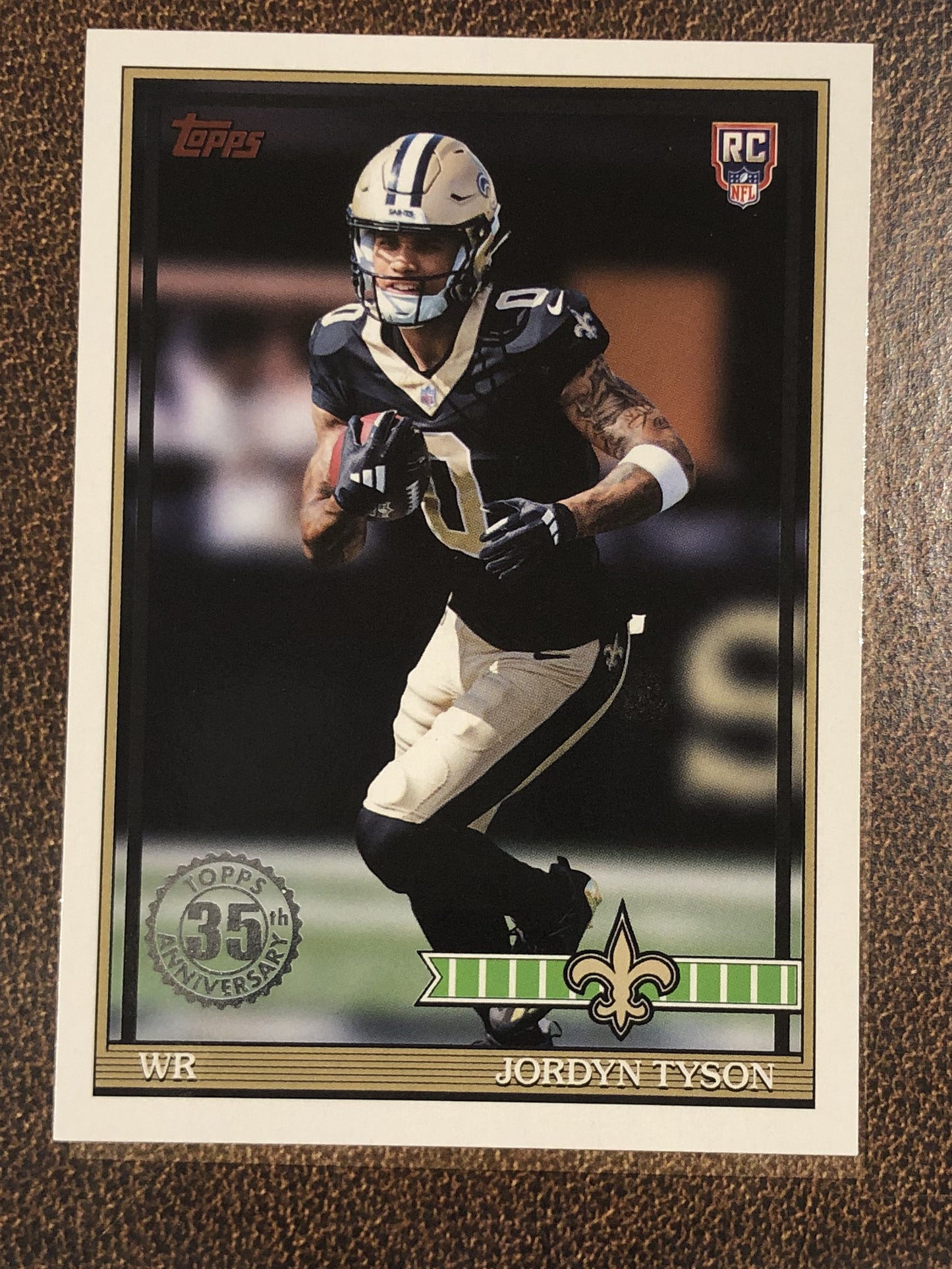Jordyn Tyson - 2026 Topps Flagship - 1991 Insert - Saints