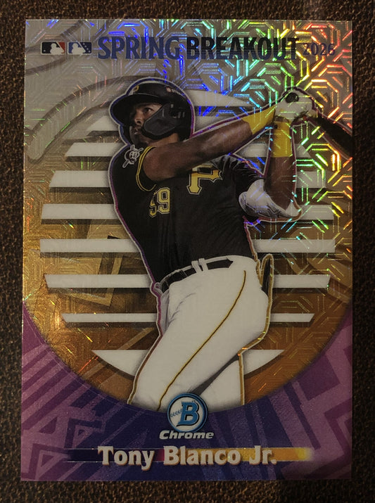 Tony Blanco Jr. - 2026 Bowman Chrome - Spring Breakout MOJO - Pirates