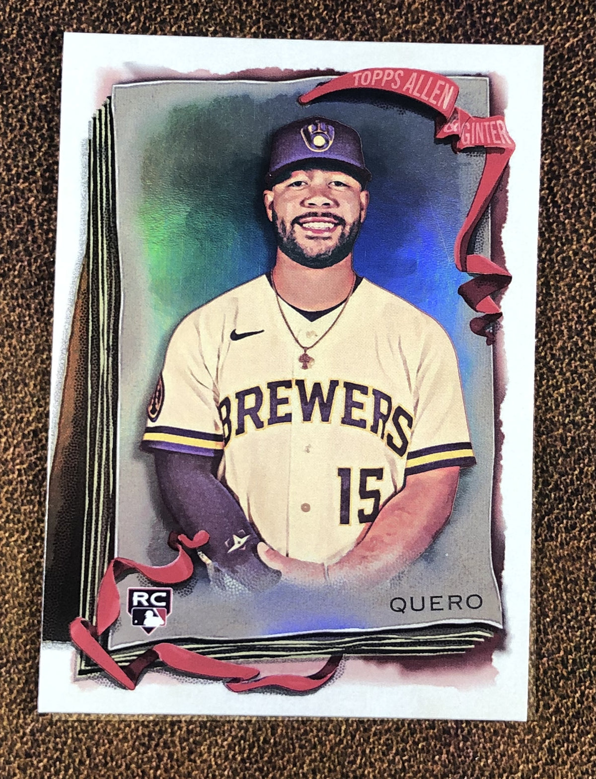 Jeferson Quero - 2026 Topps Allen & Ginter - Silver Portrait Foil - Brewers