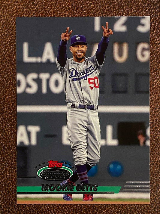 Mookie Betts - 2024 Topps Stadium Club - 1993 Image Photo Variation SSP - Dodgers