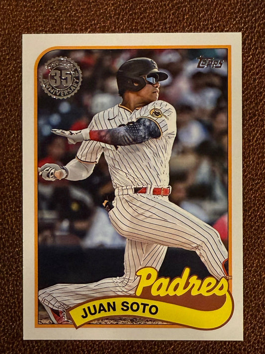 Juan Soto - 2024 Topps Series 1 - 1989 Insert - Padres