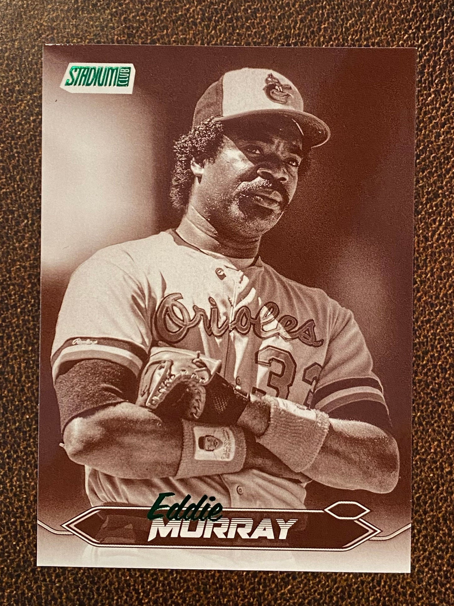 Eddie Murray - 2024 Topps Stadium Club - Sepia - Orioles