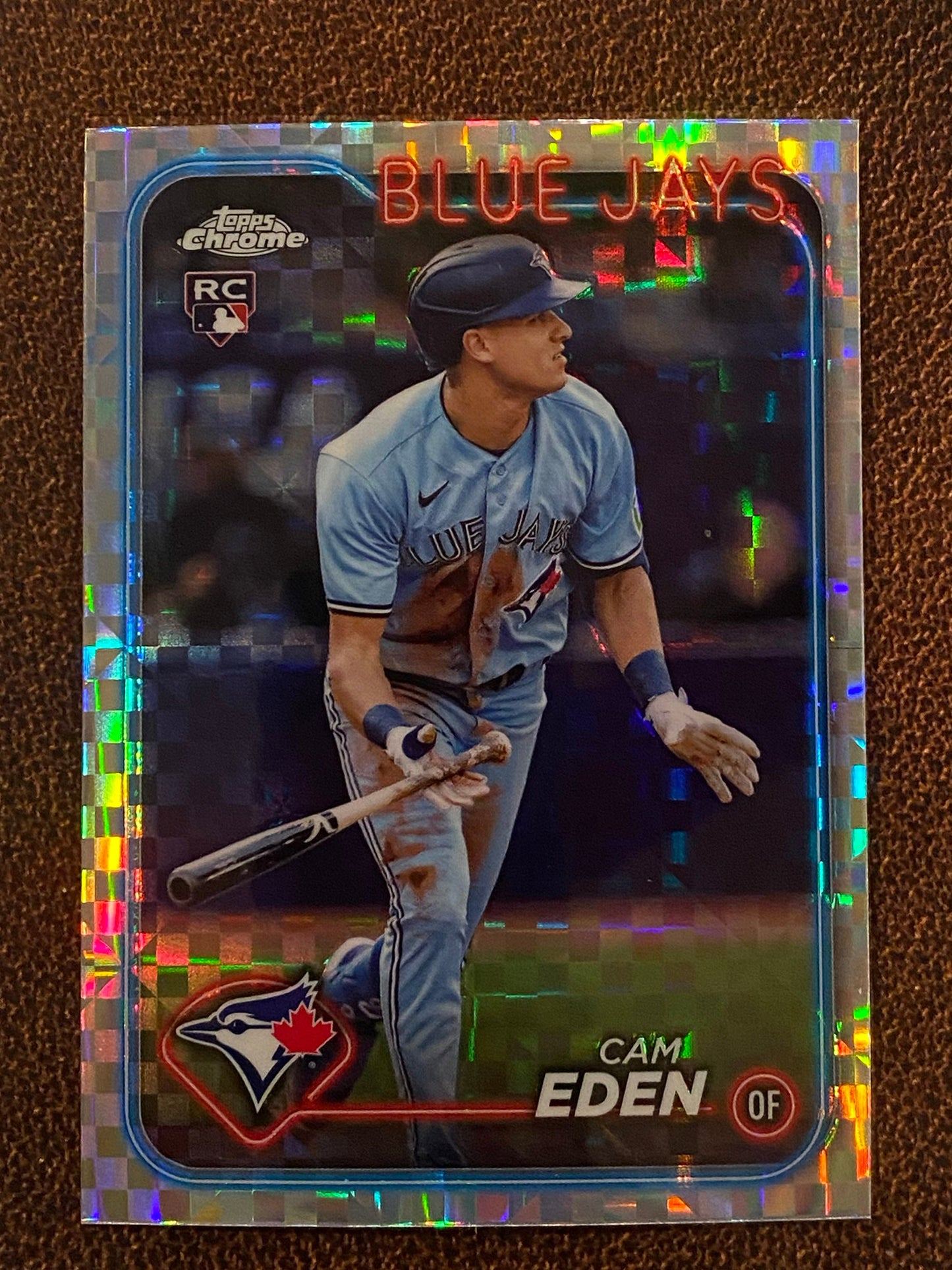 Cam Eden - 2024 Topps Chrome Update - XFractor - Blue Jays