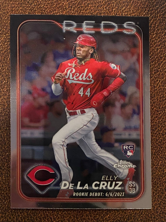 Elly De La Cruz - 2024 Topps Chrome Update - Base Rookie (Rookie Debut) - Reds