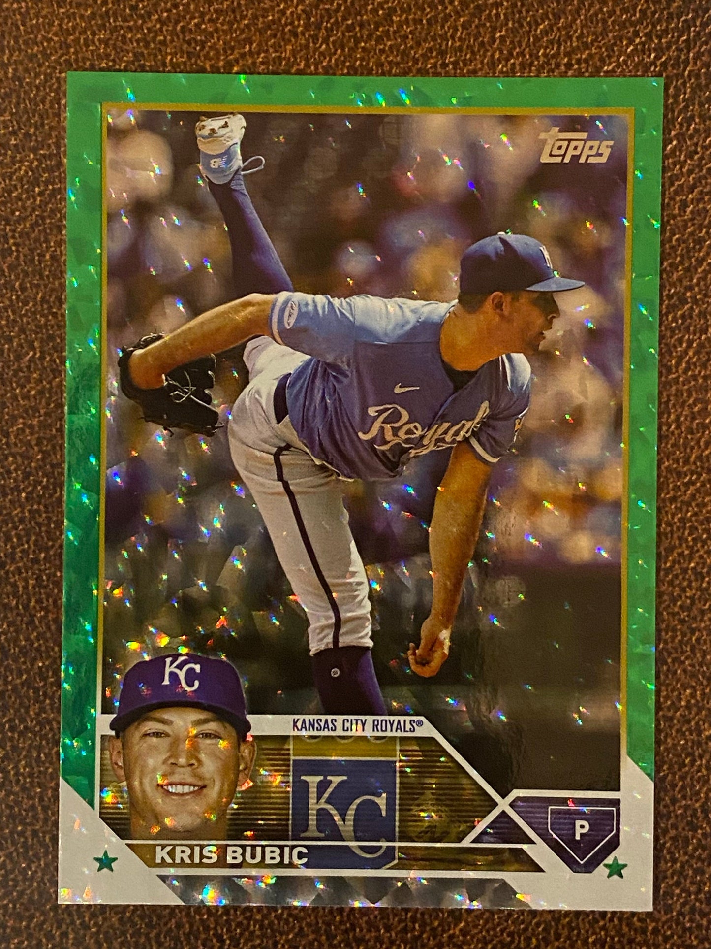 Kris Bubic - 2023 Topps Series 2 - Green Foil /499 - Royals