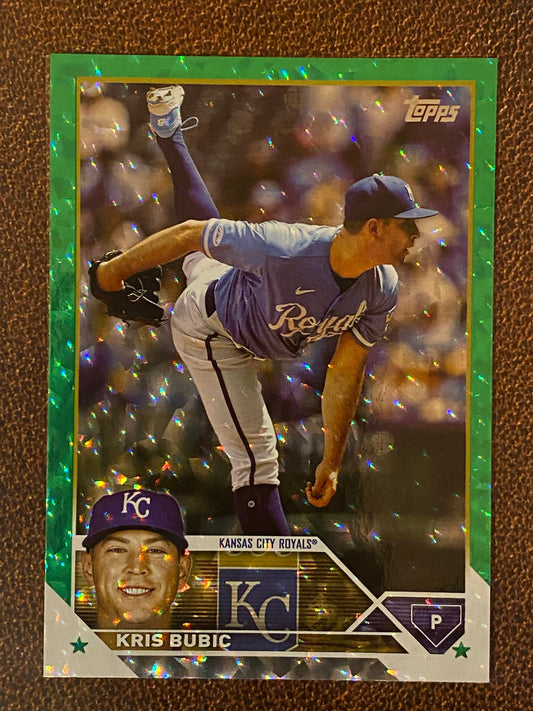 Kris Bubic - 2023 Topps Series 2 - Green Foil /499 - Royals