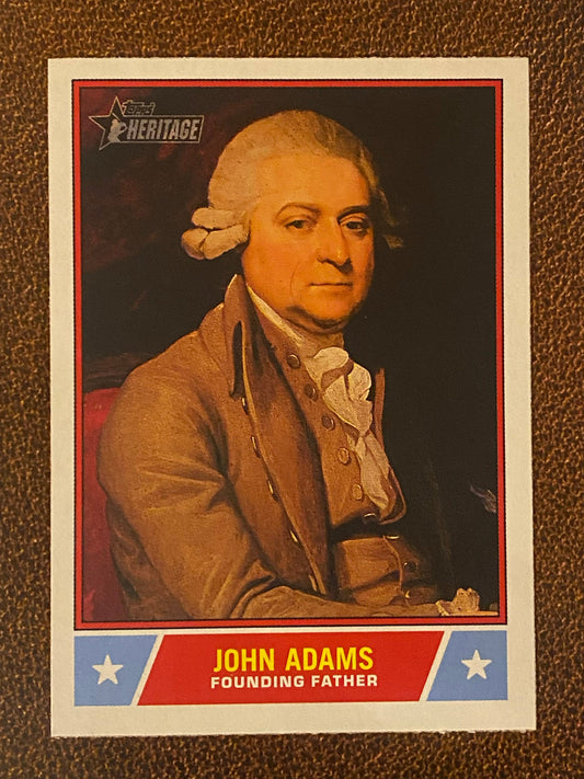 John Adams - 2025 Topps Heritage - Notable Americans (NS-4)