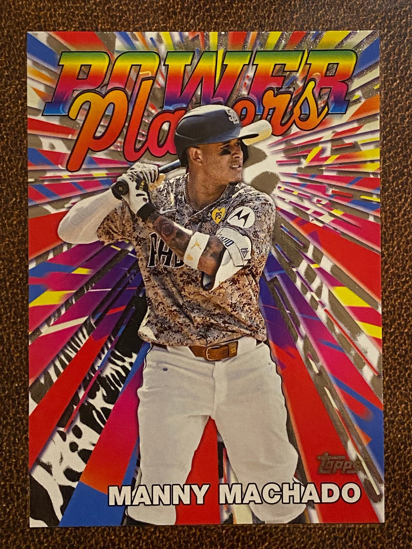Manny Machado - 2025 Topps Series 1 - Power Players - Padres
