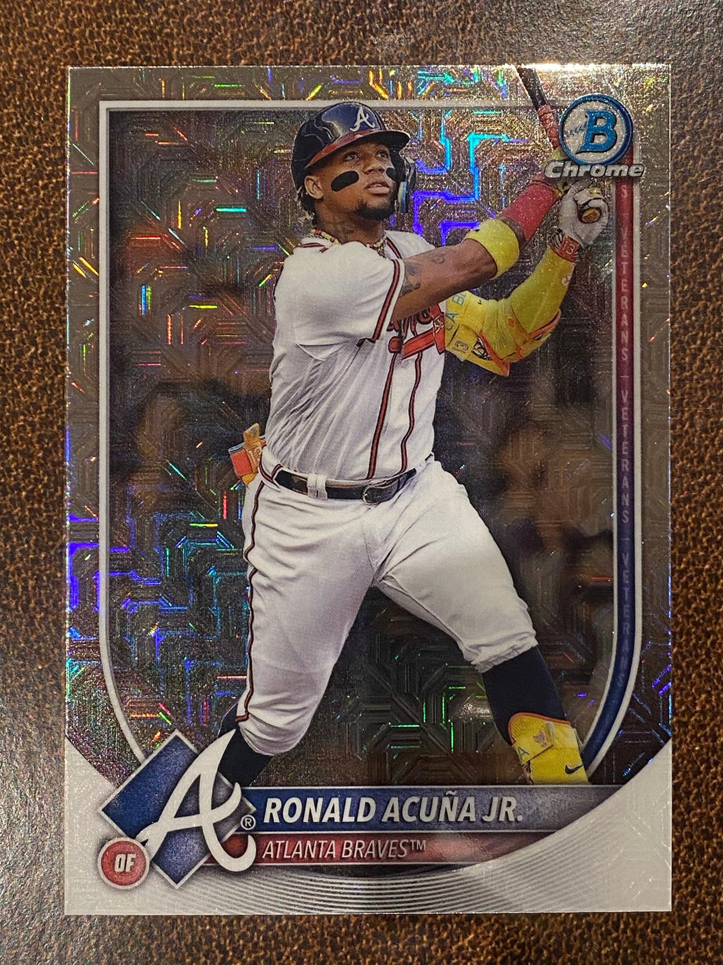 Ronald Acuna Jr. - 2025 Bowman Chrome - Mojo - Braves
