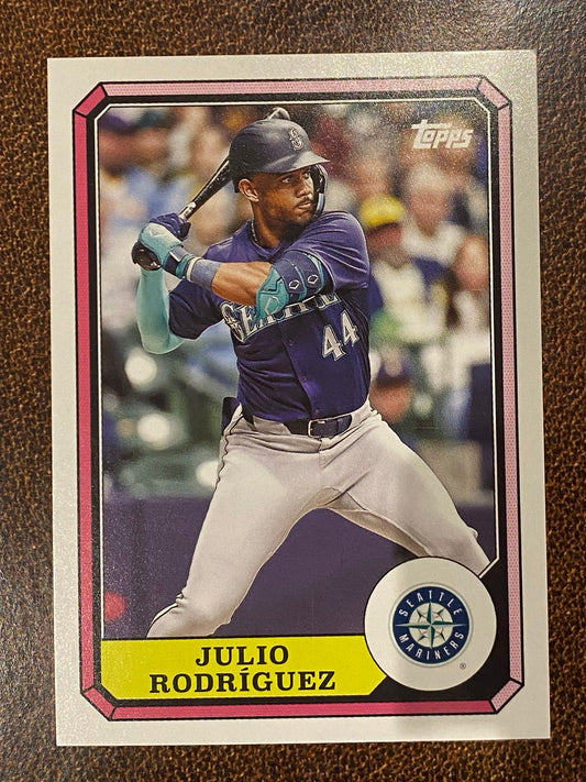 Julio Rodriguez - 2025 Topps Archives - Boardwalk Insert - Mariners