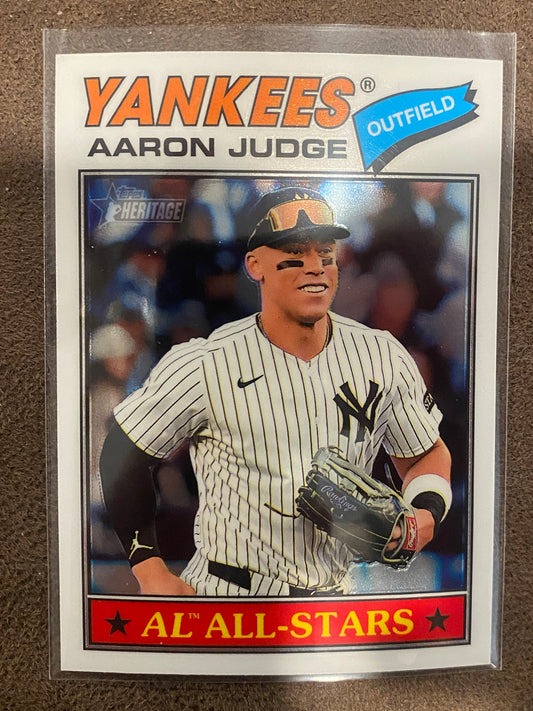 Aaron Judge - 2026 Topps Heritage - Chrome - Yankees
