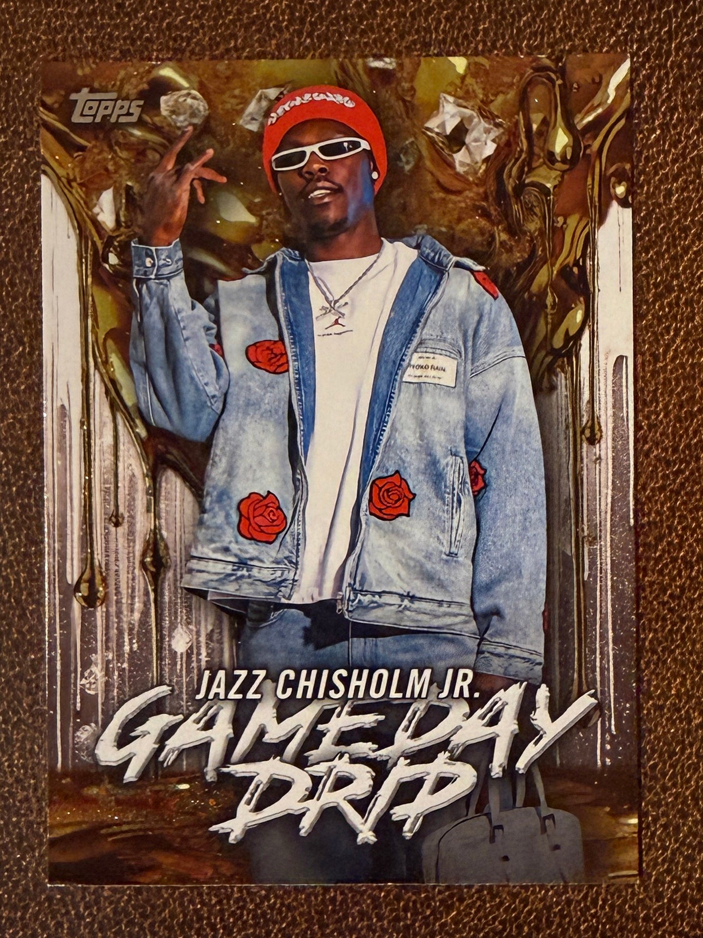 Jazz Chisholm Jr. - 2026 Topps Series 1 - Gameday Drip Insert - Yankees