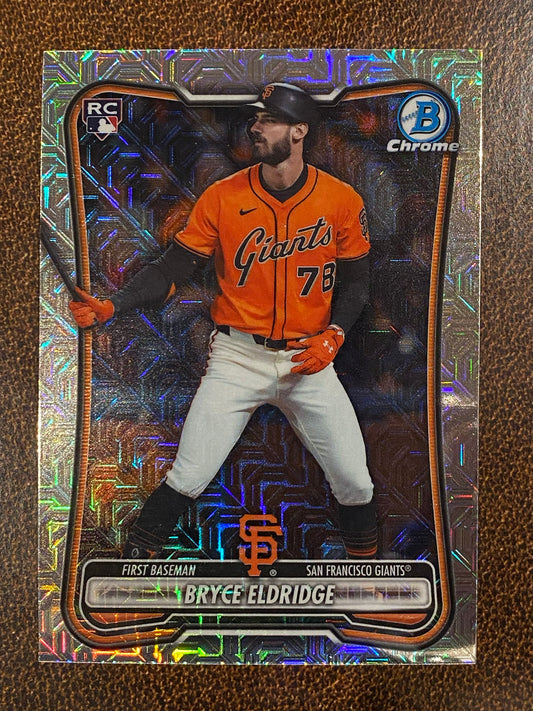 Bryce Eldridge - 2026 Bowman - Rookie MOJO Refractor - Giants