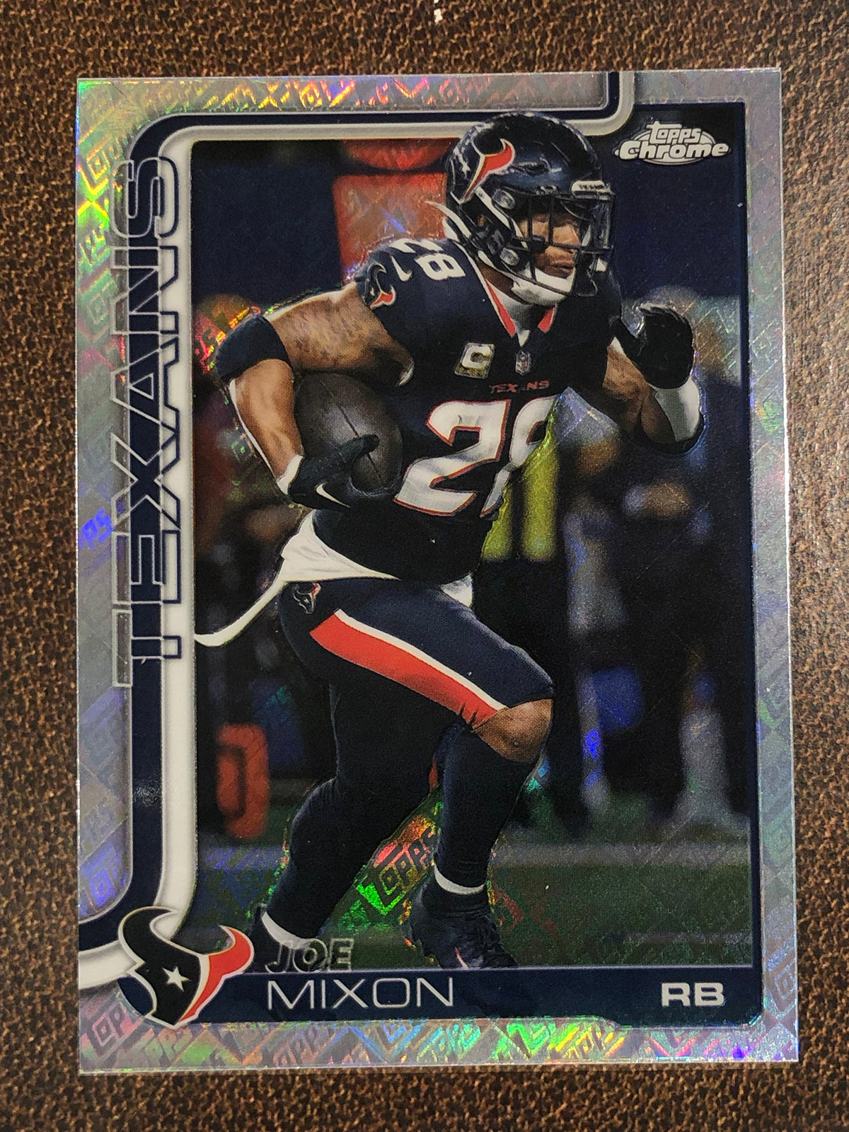 Joe Mixon - 2025 Topps Chrome - Topps Foil - Texans