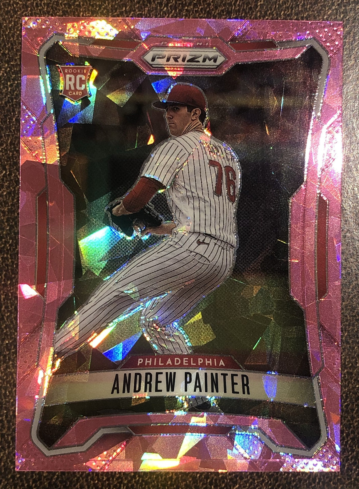 Andrew Painter - 2026 Panini Prizm - Pink Ice - Phillies