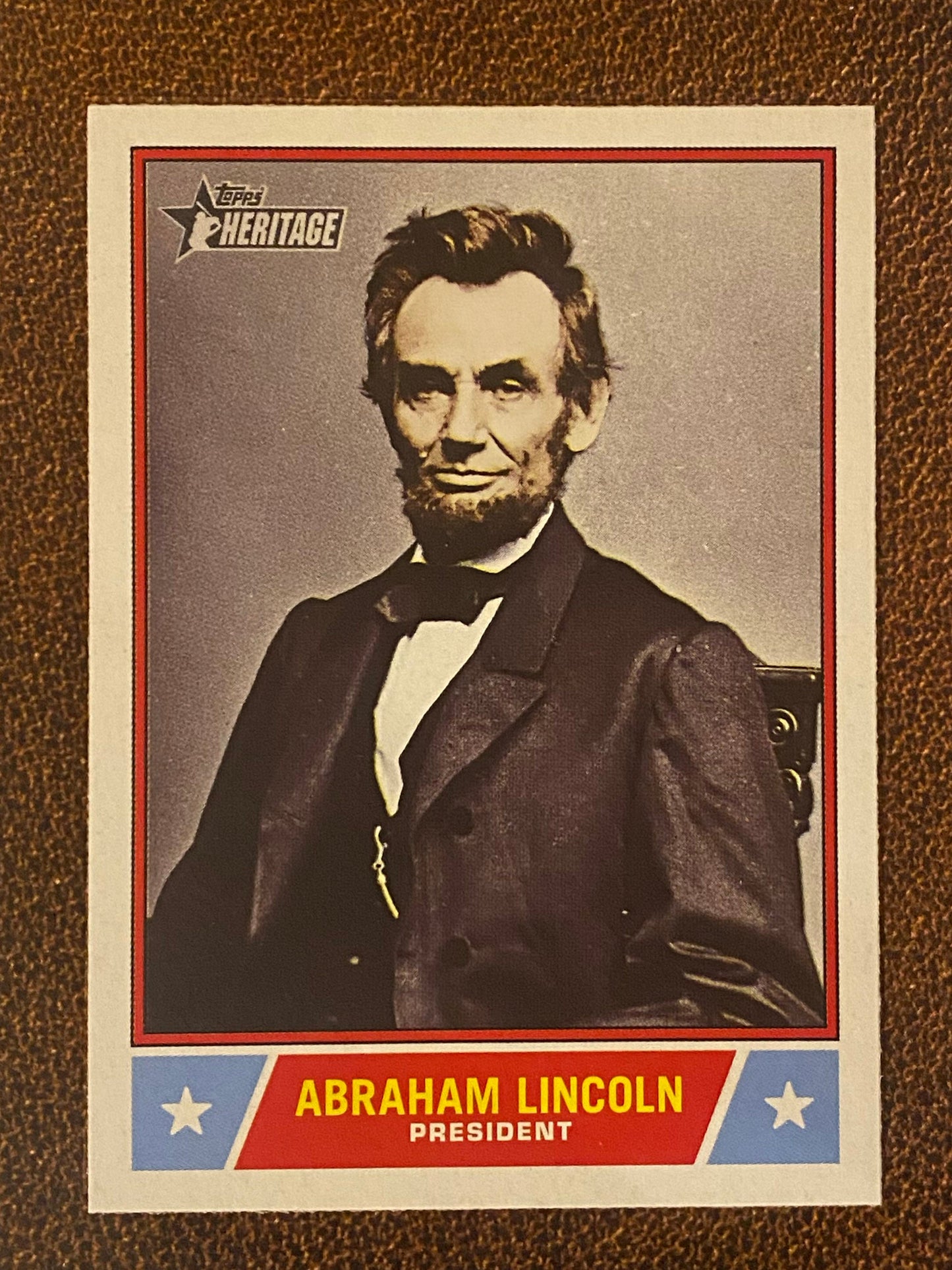 Abraham Lincoln - 2025 Topps Heritage - Notable Americans (NS-2)