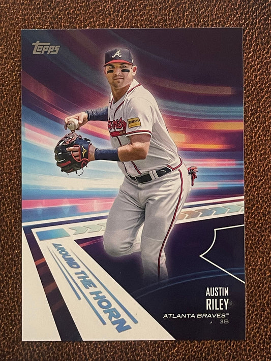 Austin Riley - 2024 Topps Series 2 - Around the Horn Insert - Braves