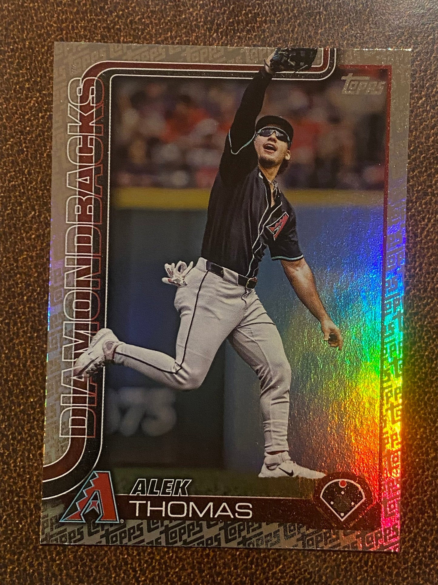 Alek Thomas - 2025 Topps Series 2 - Fanatics Exclusive Topps Foil Border - Diamondbacks