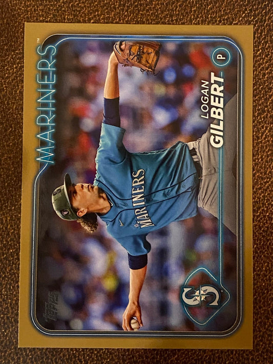 Logan Gilbert - 2024 Topps Series 2 - Gold /2024 - Mariners