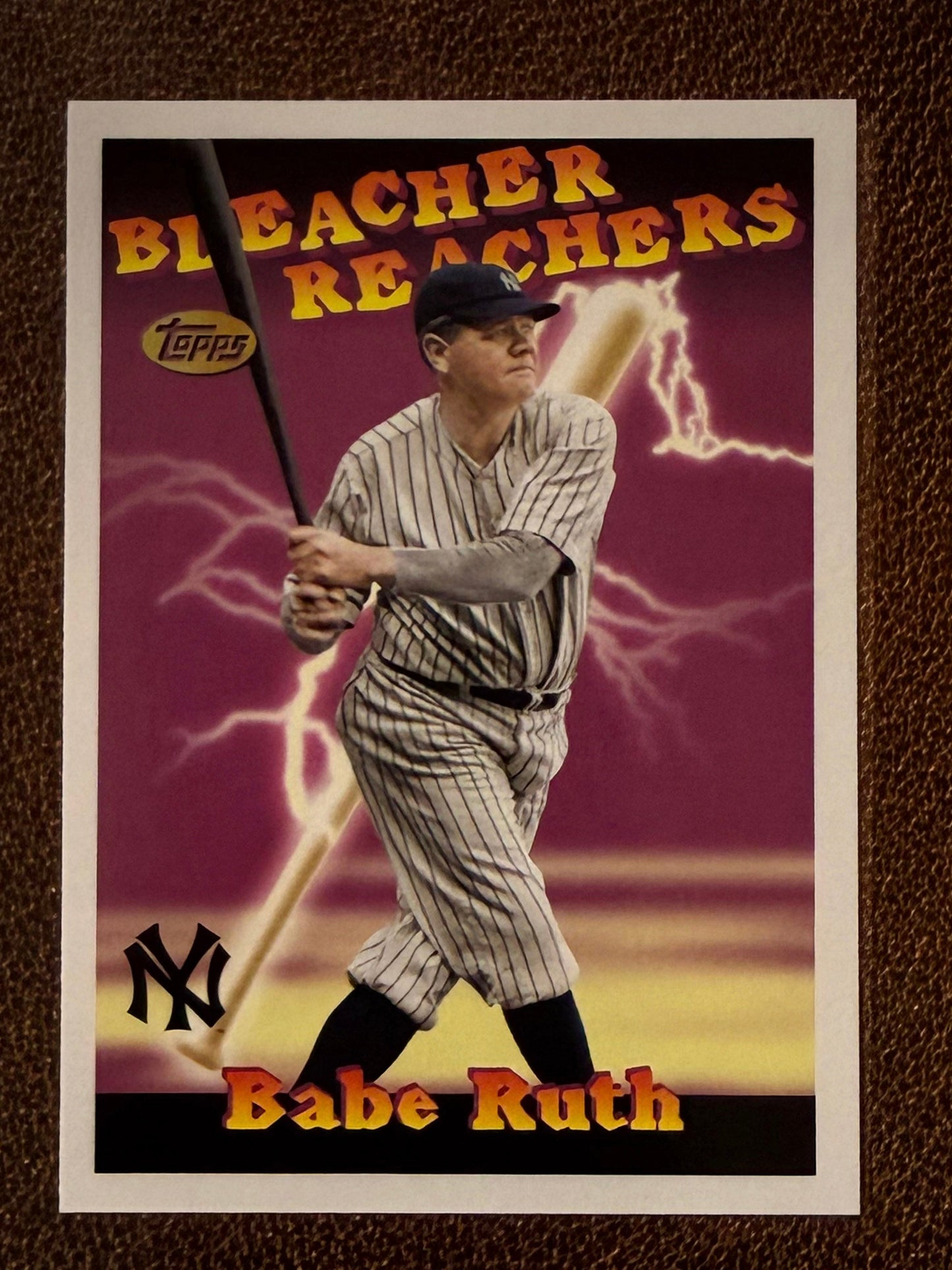 Babe Ruth - 2025 Topps Update - Bleacher Reachers Insert - Yankees