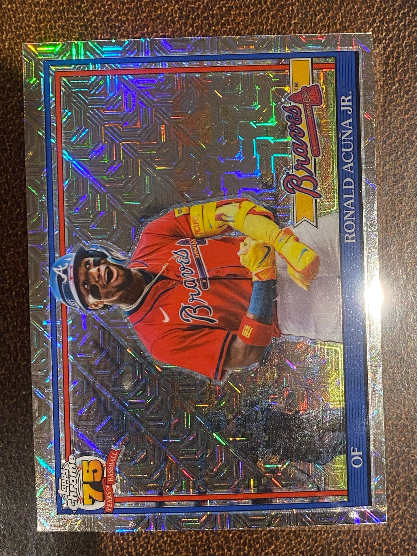 Ronald Acuna Jr. - 2026 Topps Series 1 - Mojo Refractor - Braves