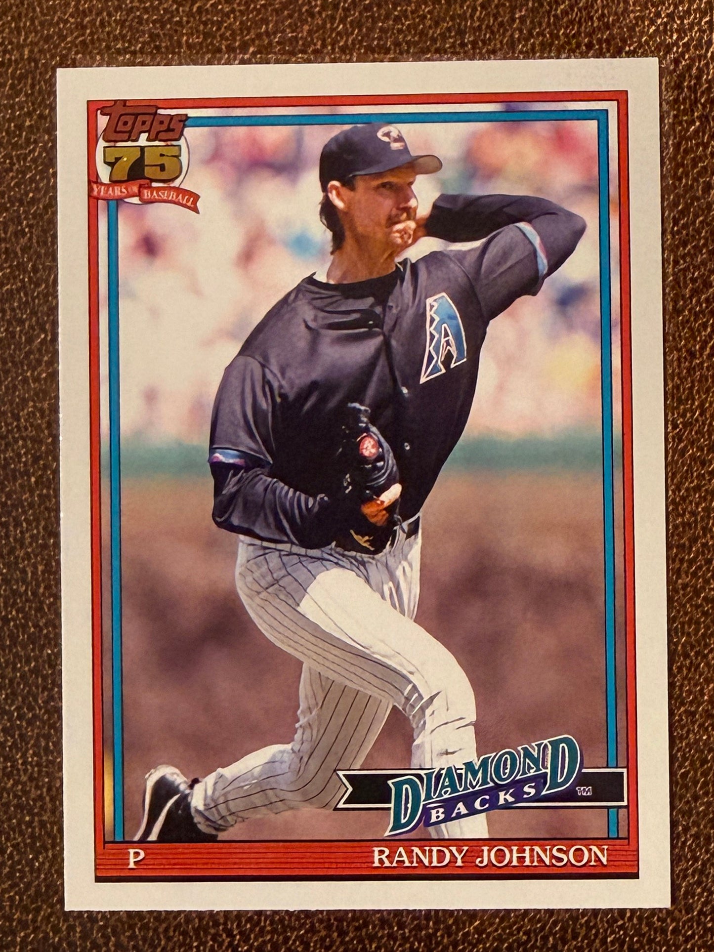 Randy Johnson - 2026 Topps Series 1 - 1991 Insert - Diamondbacks
