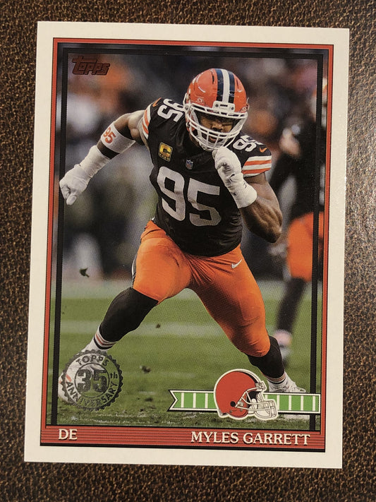Myles Garrett - 2026 Topps Flagship - 1991 Insert - Browns