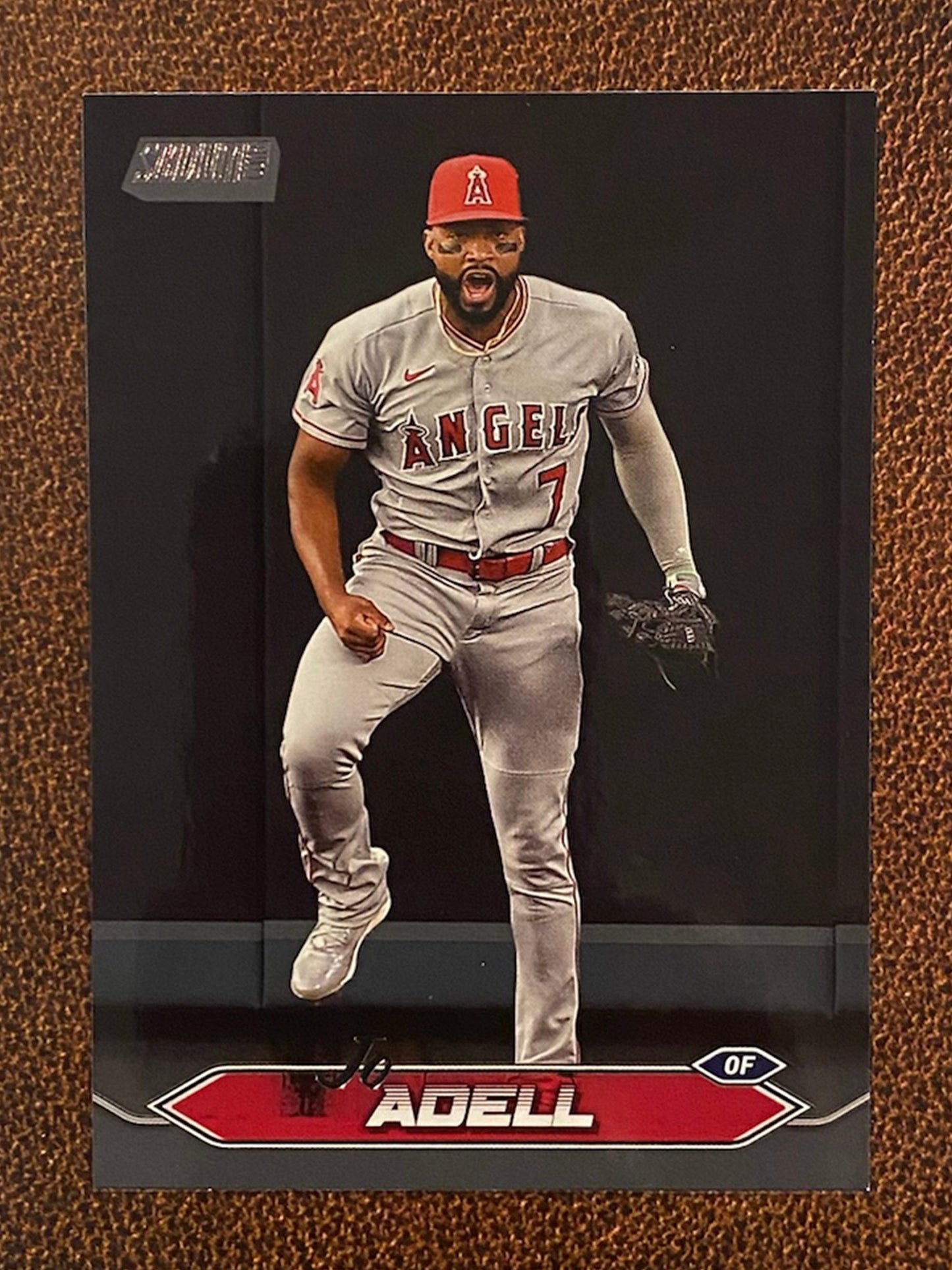 Jo Adell - 2024 Topps Stadium Club - Black Foil - Angels