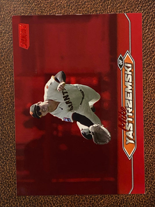 Mike Yastrzemski - 2024 Topps Stadium Club - Red Foil - Giants