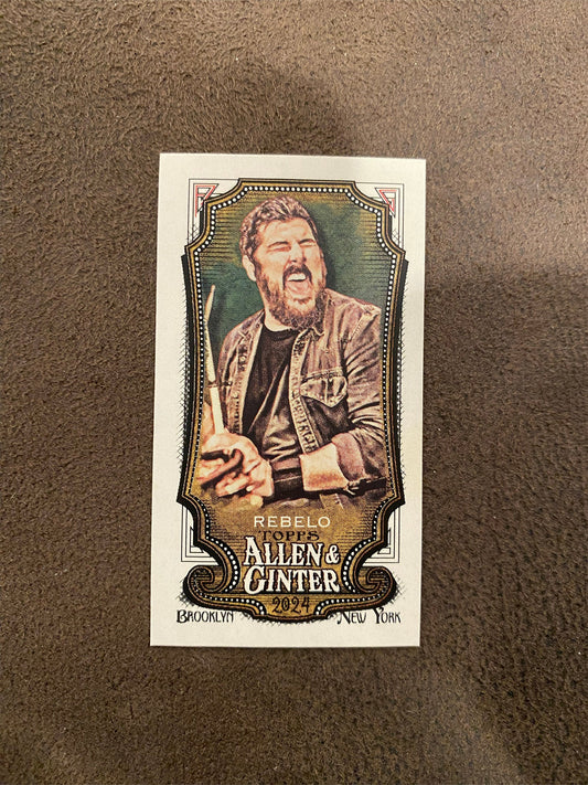 George Rebelo - 2024 Allen & Ginter - Mini A&G Back -