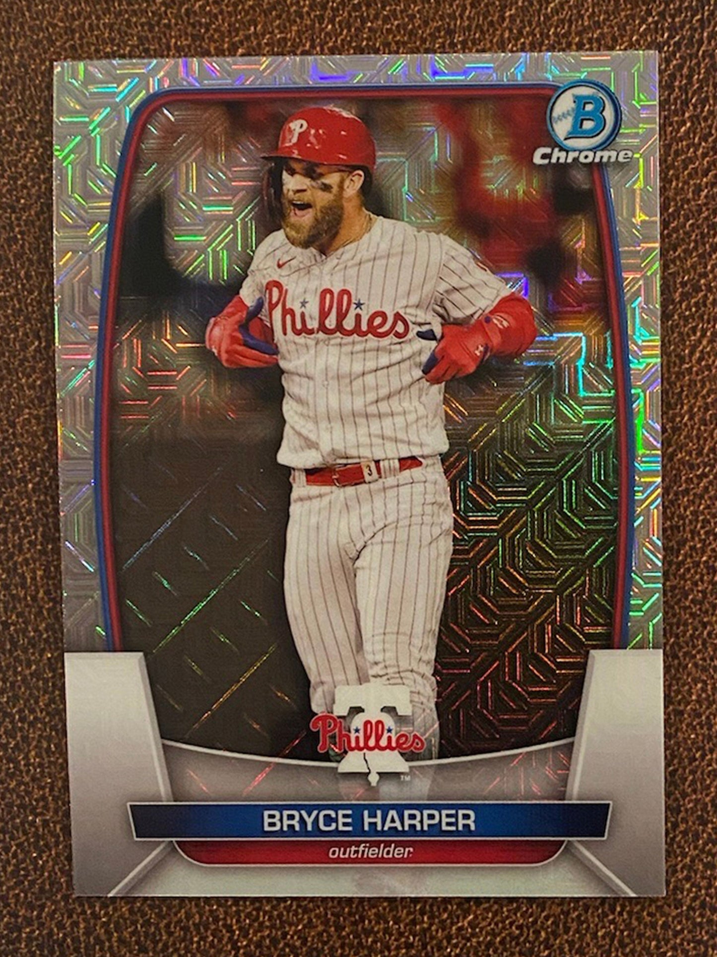 Bryce Harper - 2023 Bowman - Mega Box Mojo Refractor - Phillies