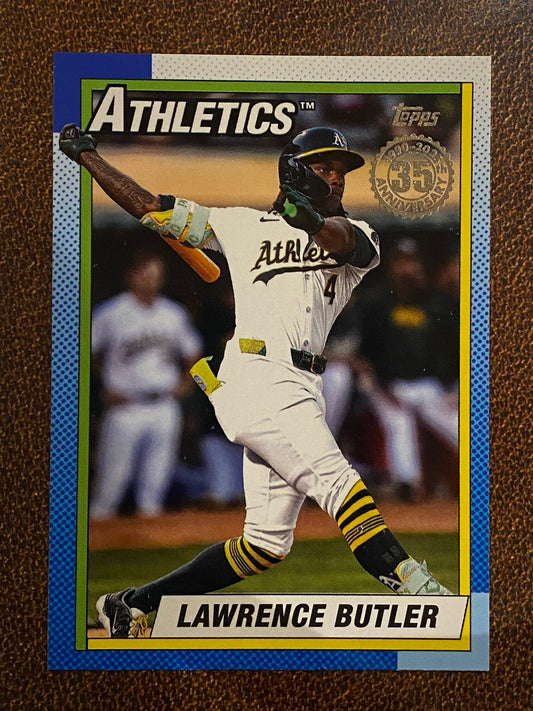 Lawrence Butler - 2025 Topps Series 2 - 1990 Insert - Athletics