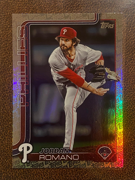 Jordan Romano - 2025 Topps Series 2 - Fanatics Exclusive Topps Foil Border - Phillies