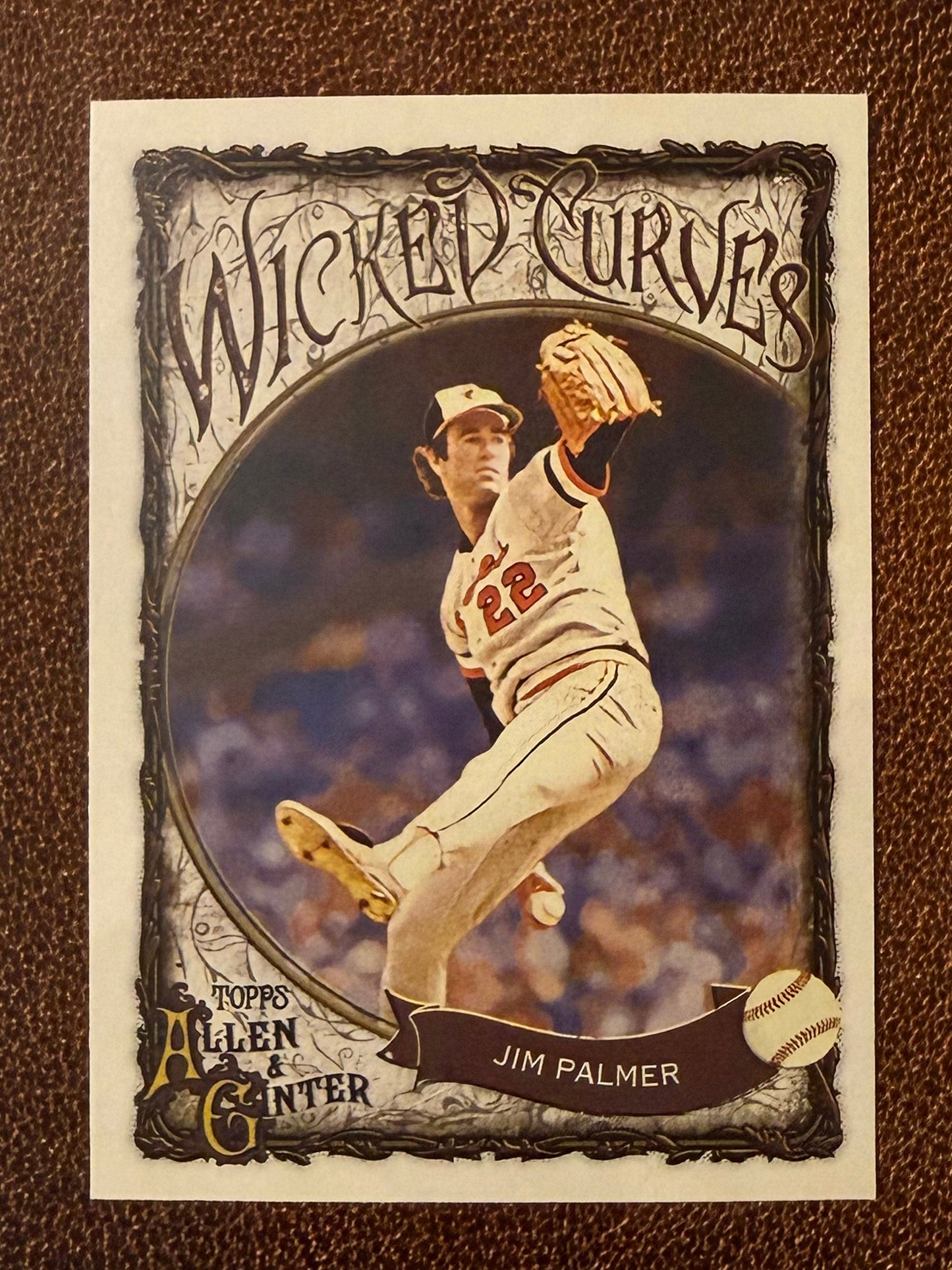 Jim Palmer - 2025 Allen & Ginter - Wicked Curves - Orioles