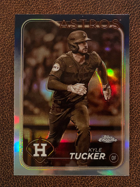 Kyle Tucker - 2024 Topps Chrome - Sepia Refractor - Astros