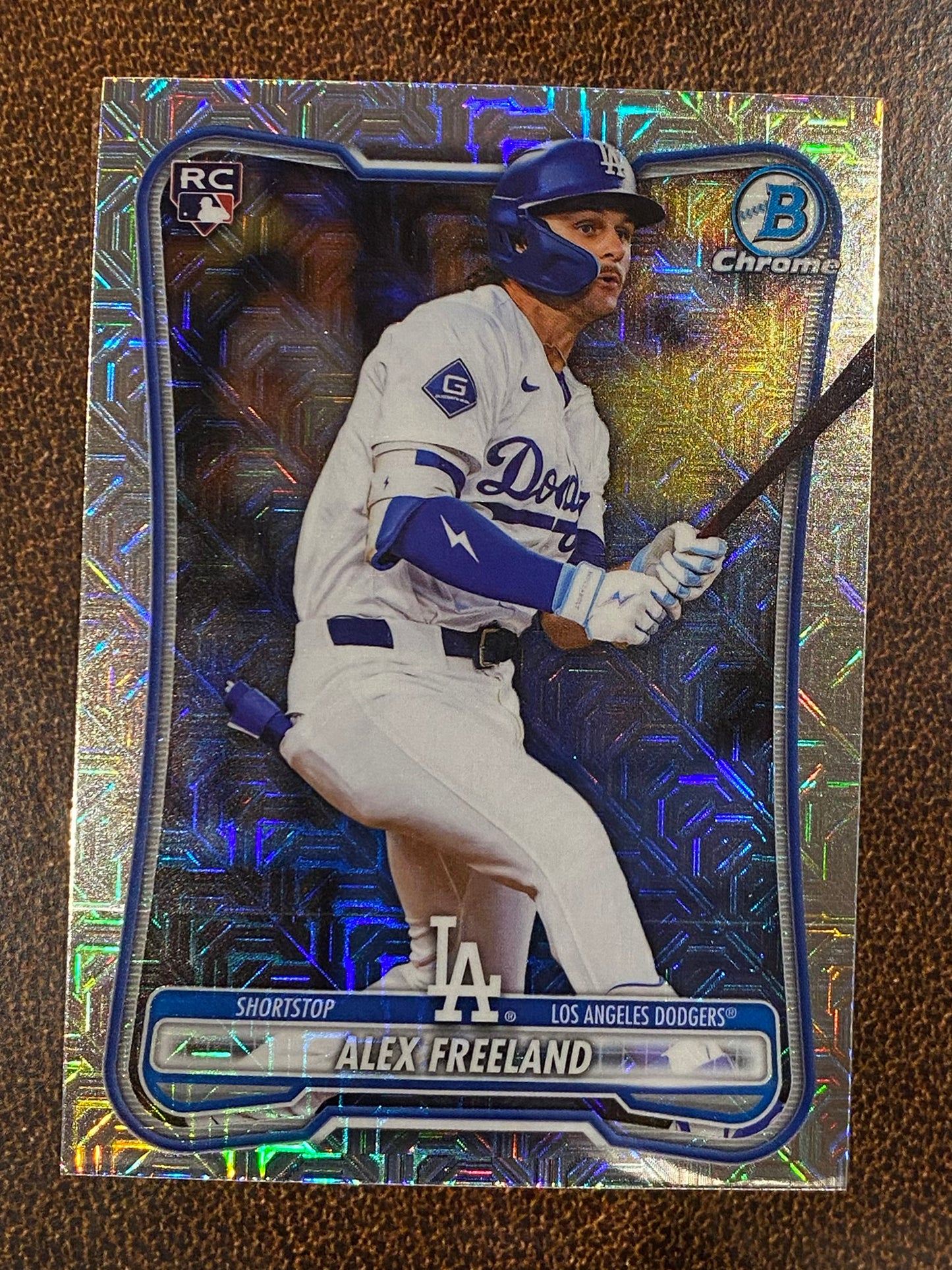 Alex Freeland - 2026 Bowman - Rookie MOJO Refractor - Dodgers