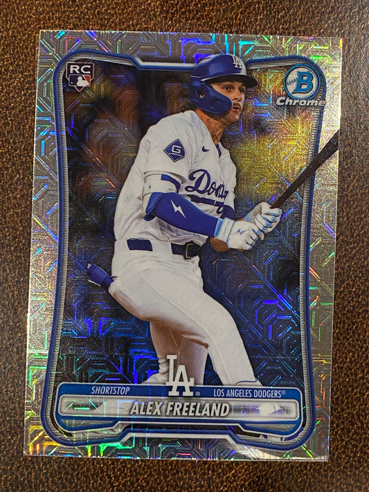 Alex Freeland - 2026 Bowman - Rookie MOJO Refractor - Dodgers