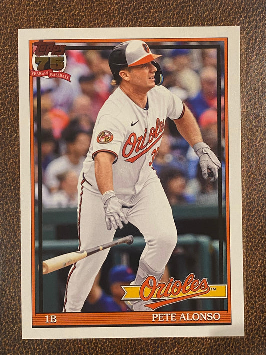Pete Alonso - 2026 Topps Series 2 - 1991 Topps - Orioles