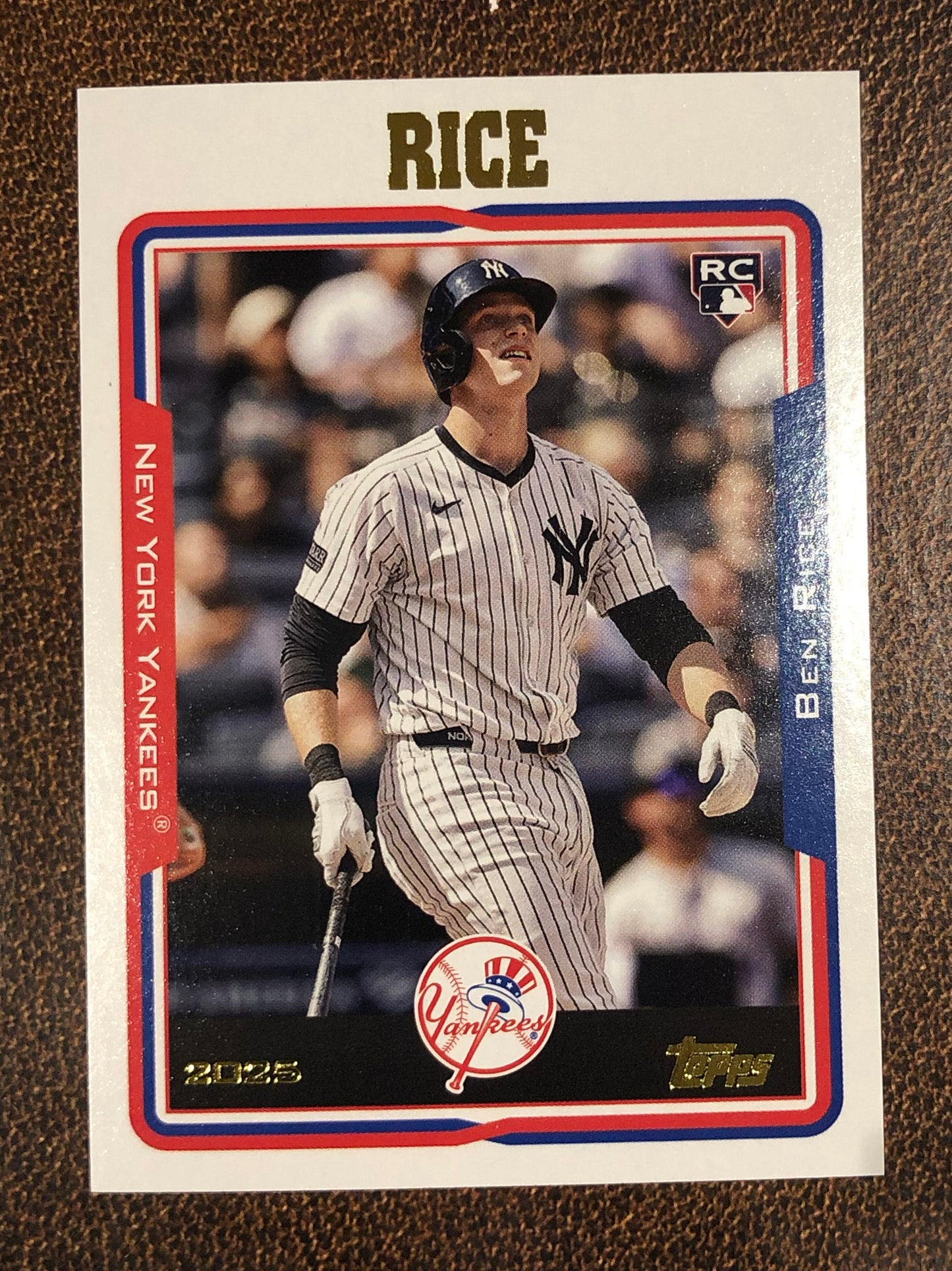 Ben Rice - 2025 Topps Archives - Base - Yankees