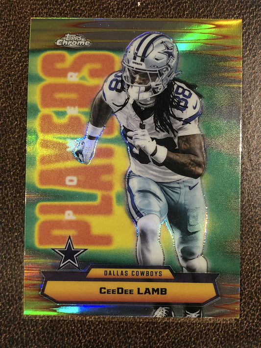 CeeDee Lamb - 2025 Topps Chrome - Power Player Refractor - Cowboys