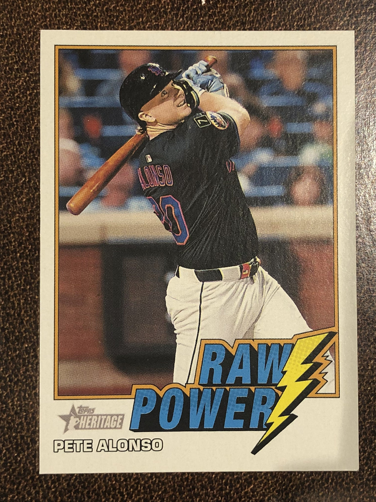 Pete Alonso - 2026 Topps Heritage - Raw Power - Mets