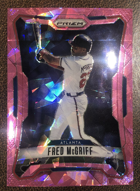 Fred McGriff - 2026 Panini Prizm - Pink Ice - Braves