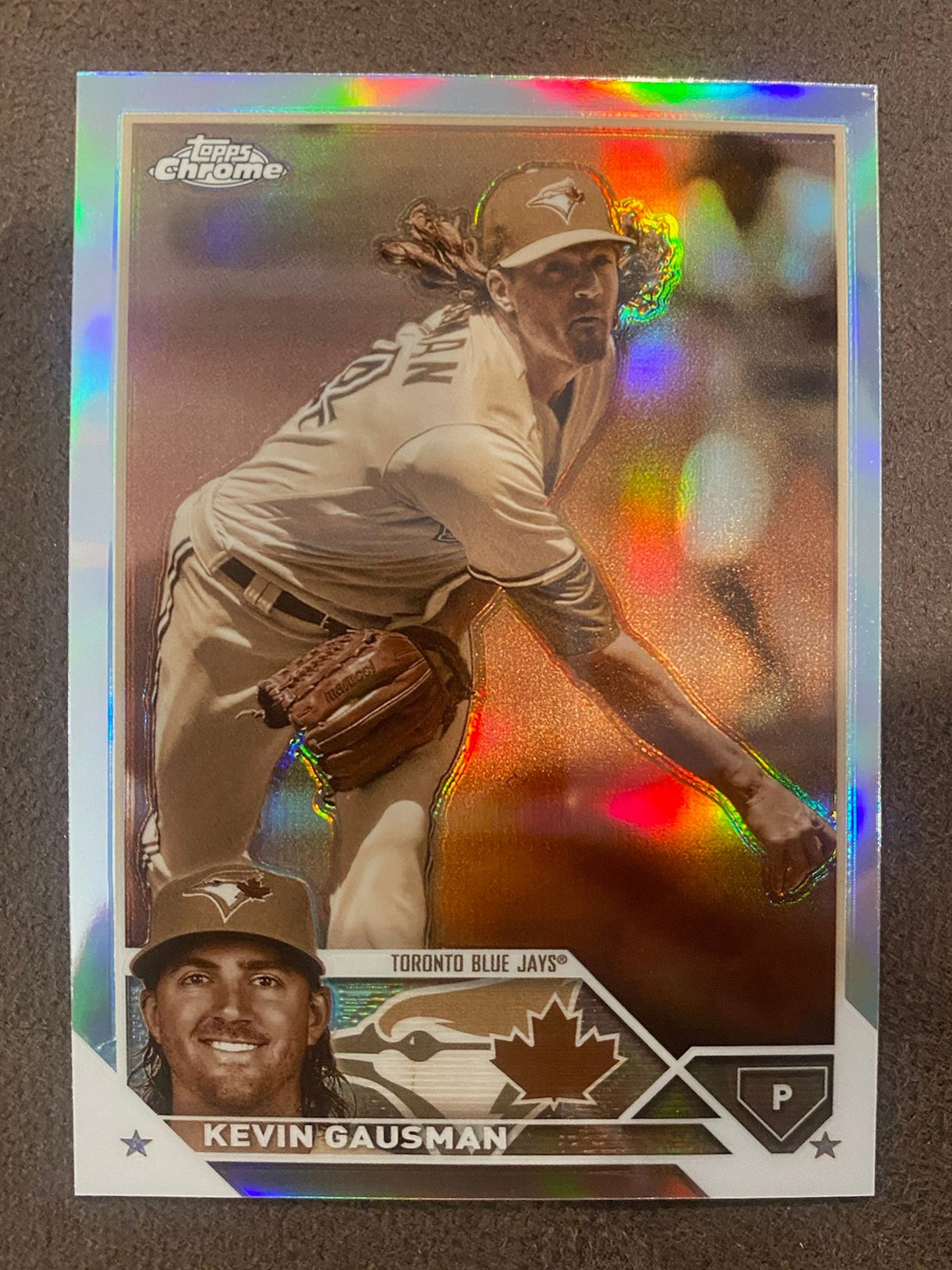 Kevin Gausma - 2023 Topps Chrome - Sepia Refractors - Blue Jays