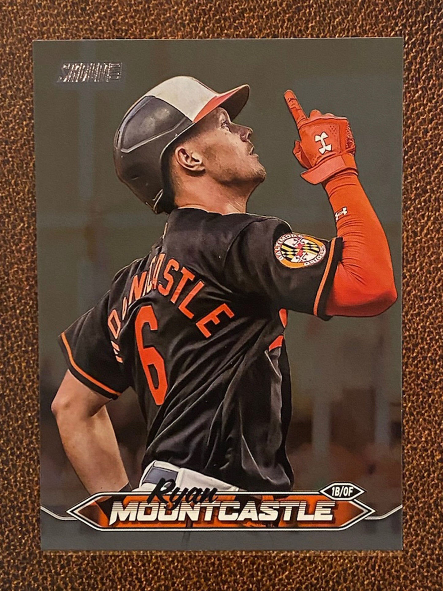 Ryan Mountcastle - 2024 Topps Stadium Club - Black Foil - Orioles