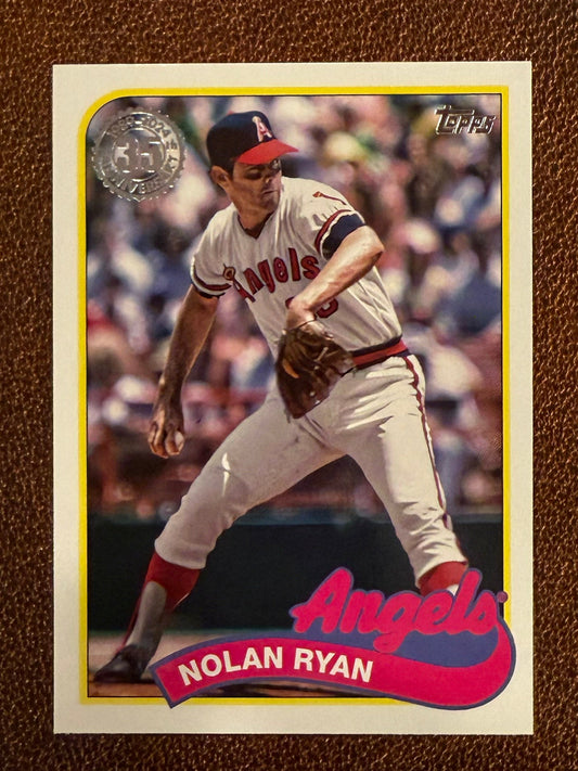 Nolan Ryan - 2024 Topps Update - 1989 Insert - Angels