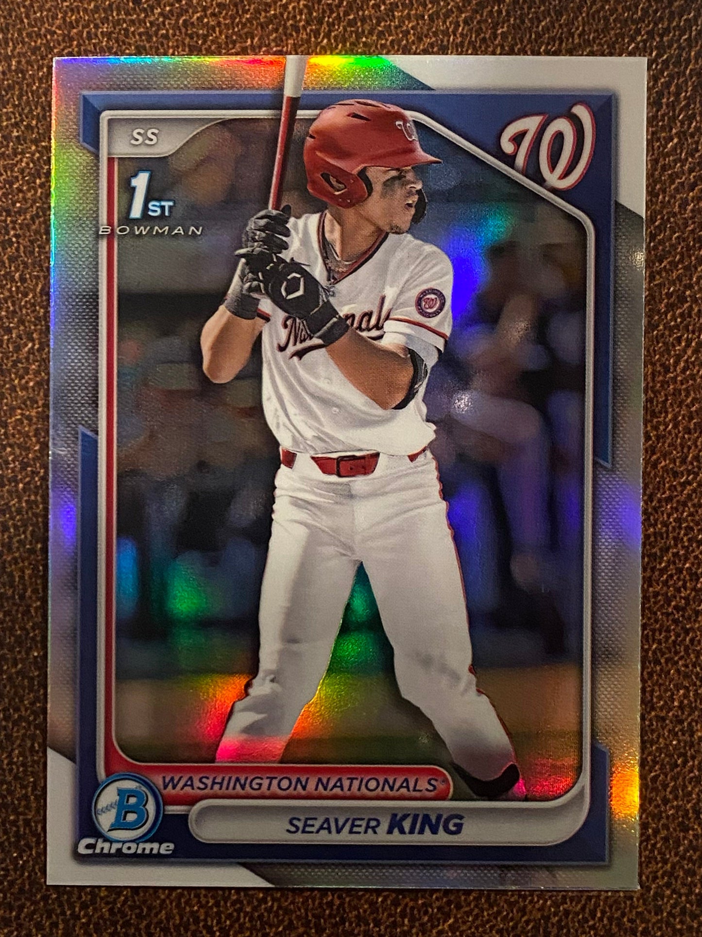 Seaver King - 2024 Bowman Draft - Refractor - Nationals