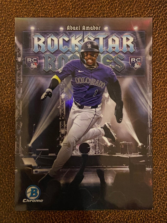 Adael Amador - 2025 Bowman - Rockstar Rookies - Rockies