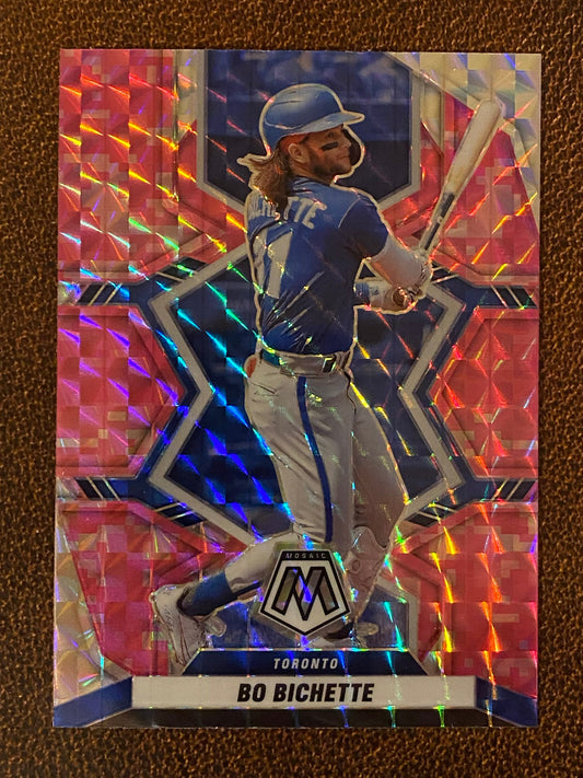 Bo Bichette - 2022 Mosaic - Pink Camo - Blue Jays